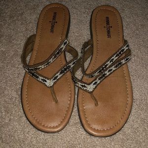 Woman’s Minnetonka sandals